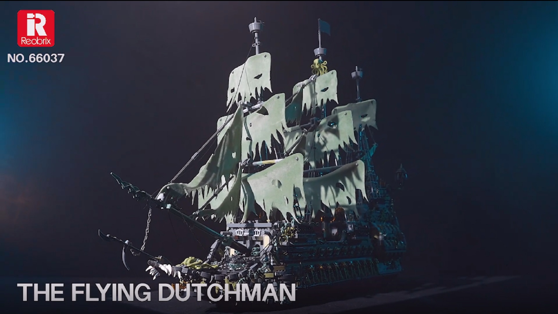 Amazon.com: Reobrix Pirate Ship Building Sets, MOC Flying Dutchman